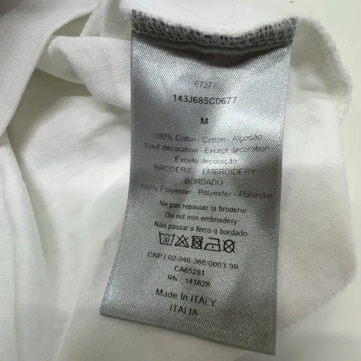 Dior Dior x Peter Doig Embroidered Logo T-Shirt 0079 Size US M / EU 48-50 / 2 - 4 Thumbnail