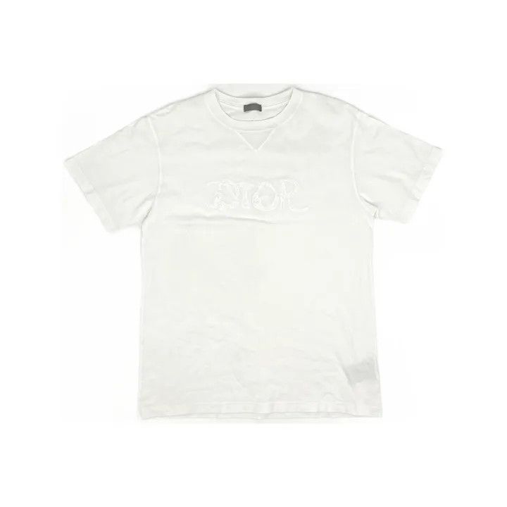Dior Dior x Peter Doig Embroidered Logo T-Shirt 0079 Size US M / EU 48-50 / 2 - 2 Thumbnail