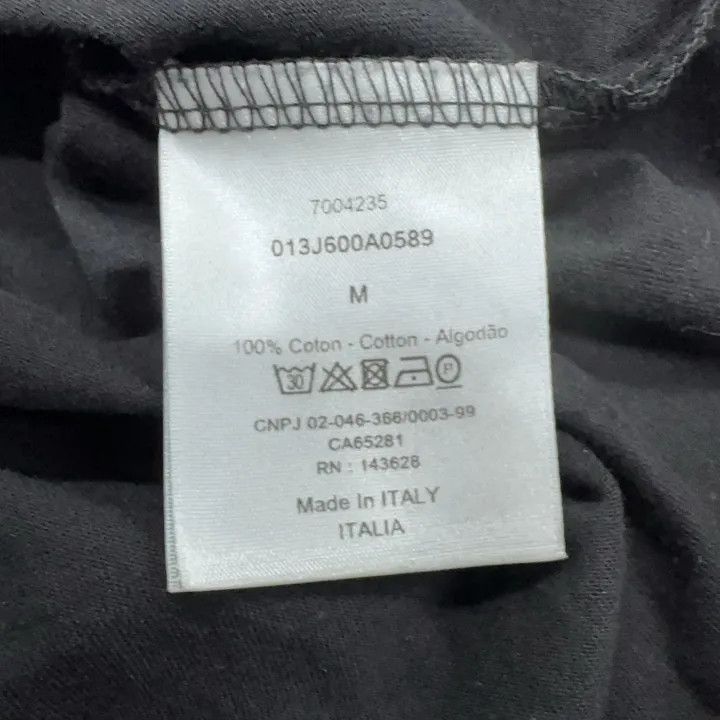 Dior Dior Logo Embroidered Short Sleeve T-shirt 0079 Size US M / EU 48-50 / 2 - 6 Thumbnail