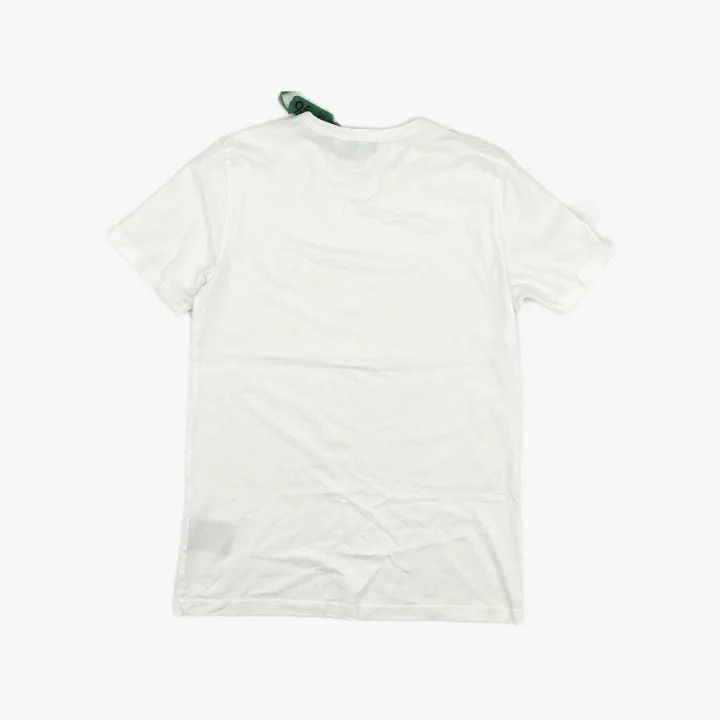 Dior Dior White Logo Embroidered Short Sleeve T-shirt 0079 Size US M / EU 48-50 / 2 - 3 Thumbnail