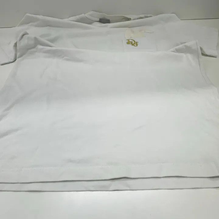 Dior Dior SS23 White Rabbit Embroidered T-Shirt 0079 Size US M / EU 48-50 / 2 - 9 Thumbnail