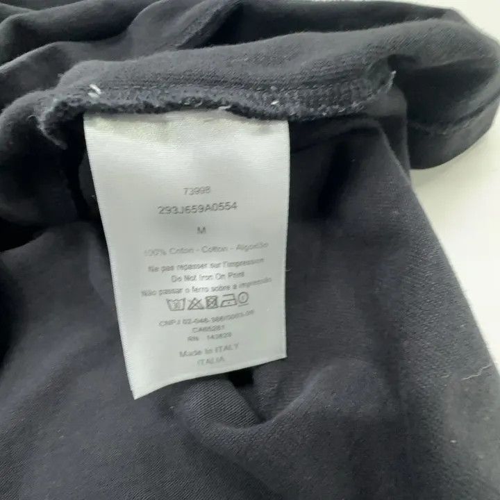 Dior Dior Men's Black Logo Graphic Tee 0079 Size US M / EU 48-50 / 2 - 4 Thumbnail