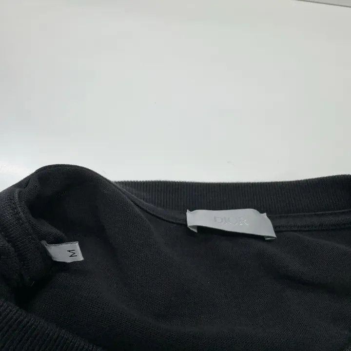 Dior Dior Men's Black Logo Graphic Tee 0079 Size US M / EU 48-50 / 2 - 5 Thumbnail
