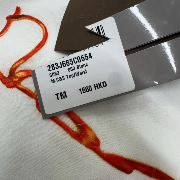 Dior Dior x Travis Scott White Graphic Short Sleeve T-Shirt 0079 Size US M / EU 48-50 / 2 - 5 Thumbnail