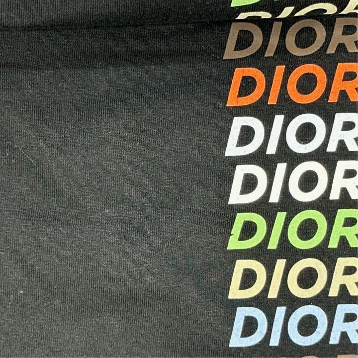 Dior Dior SS24 Logo Print Crew Neck T-shirt 0079 Size US M / EU 48-50 / 2 - 5 Thumbnail