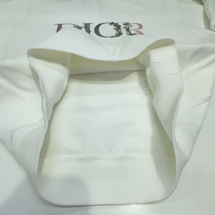 Dior Dior SS21 Floral Logo Embroidered Sweatshirt 0079 Size US M / EU 48-50 / 2 - 14 Thumbnail