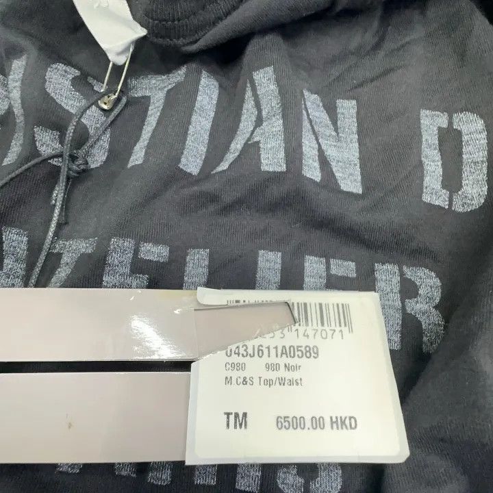 Dior Dior Black Logo Long Sleeve T-shirt for Men 0079 Size US M / EU 48-50 / 2 - 5 Thumbnail
