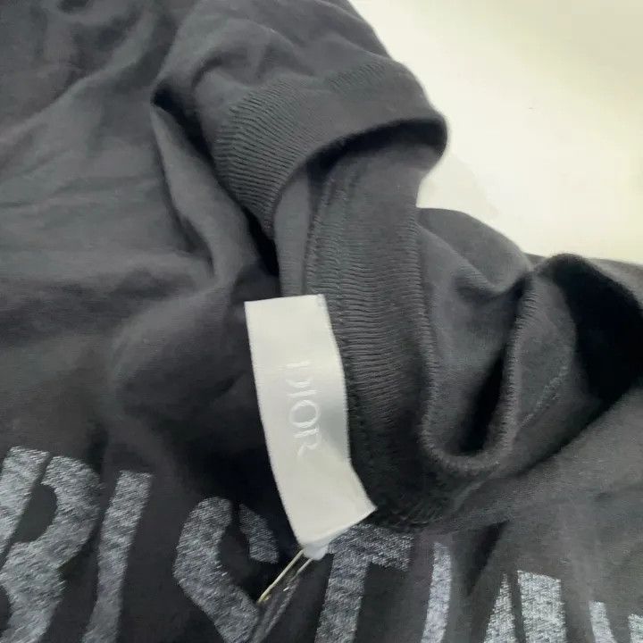 Dior Dior Black Logo Long Sleeve T-shirt for Men 0079 Size US M / EU 48-50 / 2 - 6 Thumbnail