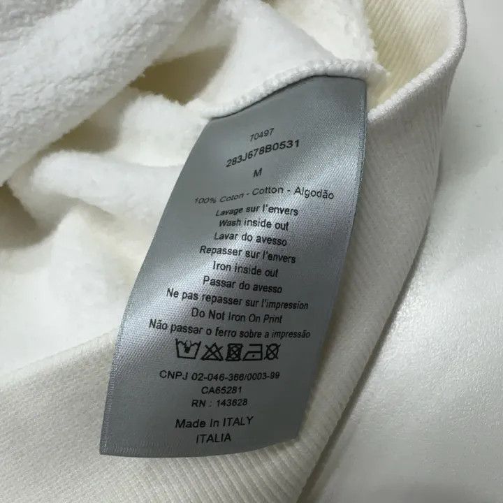 Dior Dior x Travis Scott Logo Hooded Sweatshirt 0079 Size US L / EU 52-54 / 3 - 4 Thumbnail