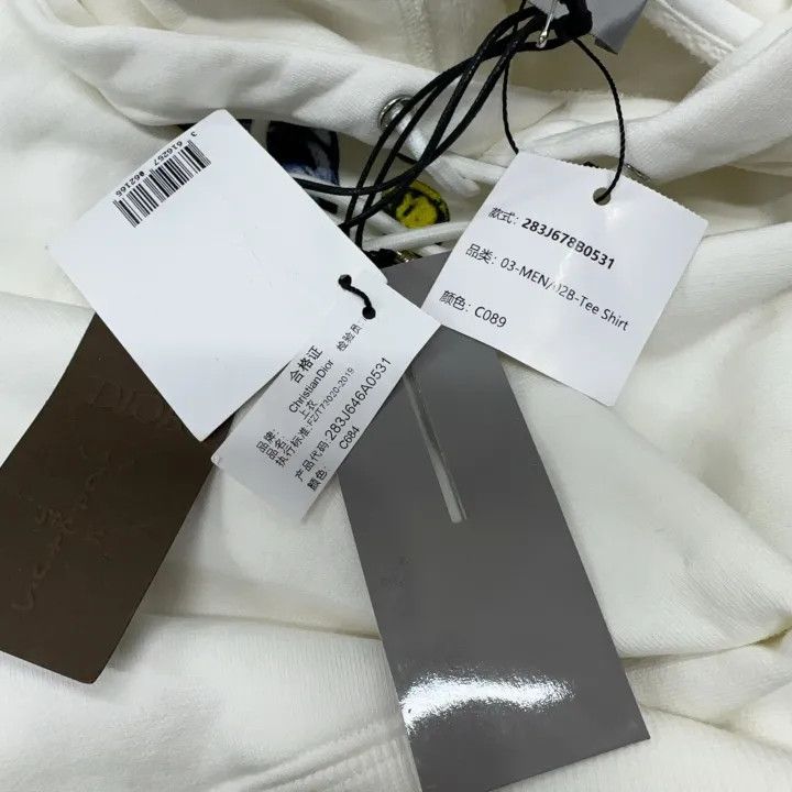 Dior Dior x Travis Scott Logo Hooded Sweatshirt 0079 Size US L / EU 52-54 / 3 - 5 Thumbnail