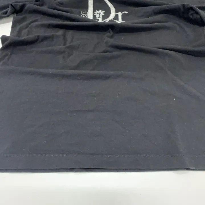 Dior Dior SS23 Erl Logo Print Black Tee 0079 Size US M / EU 48-50 / 2 - 9 Thumbnail