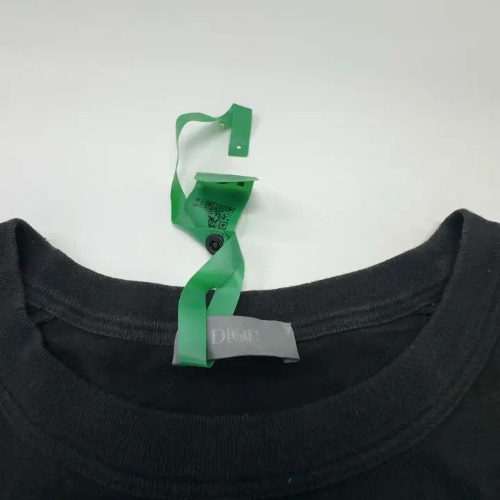 Dior Dior SS23 Erl Logo Print Black Tee 0079 Size US M / EU 48-50 / 2 - 4 Thumbnail