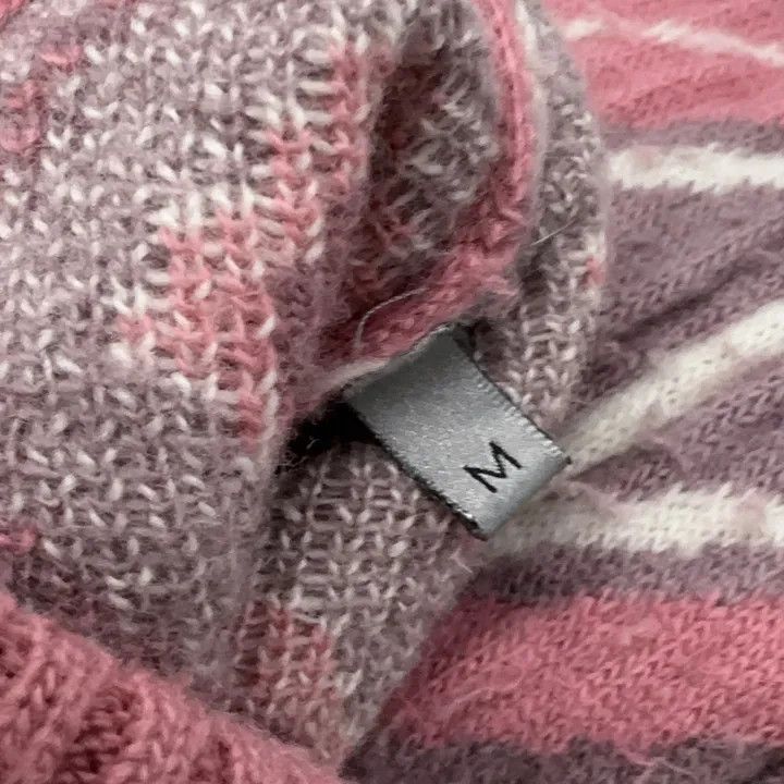 Dior Dior Pink Diamond Pattern Wool Sweater 0079 Size US M / EU 48-50 / 2 - 5 Thumbnail