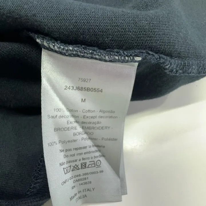 Dior Dior Crew Neck Short Sleeve Navy T-Shirt 0079 Size US M / EU 48-50 / 2 - 5 Thumbnail