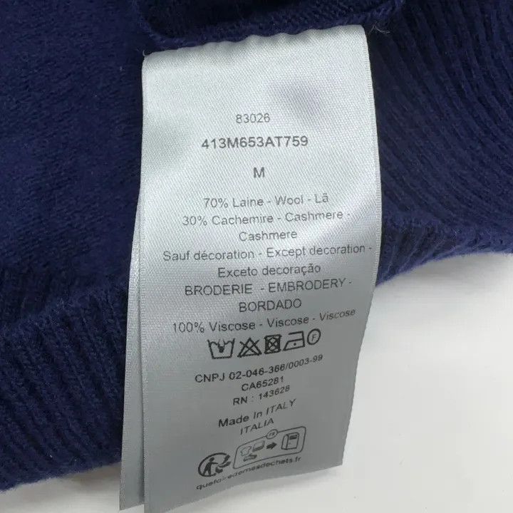 Dior Dior Logo Print Long Sleeve Knit Sweater 0079 Size US M / EU 48-50 / 2 - 7 Thumbnail