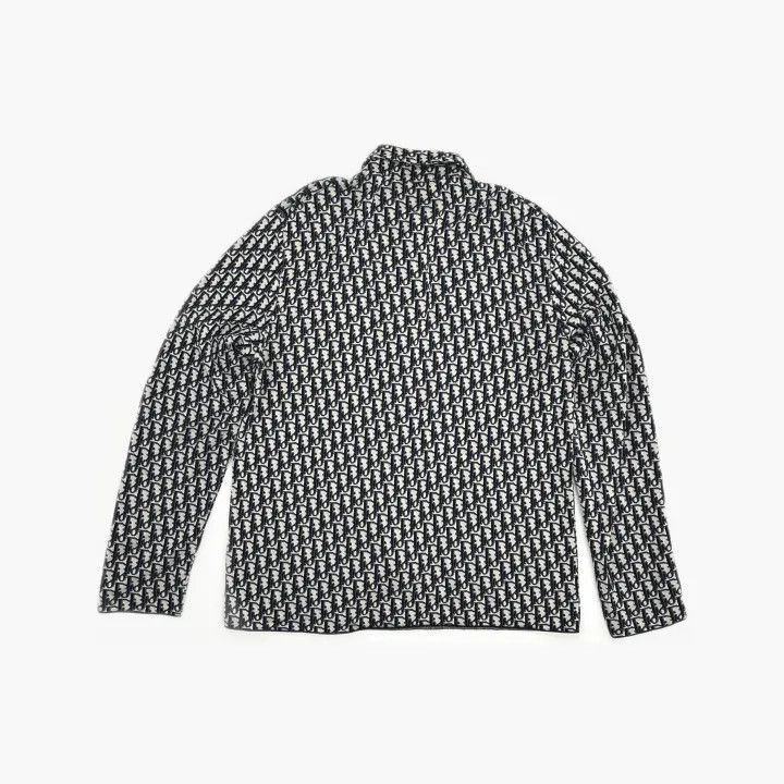 Dior Dior Classic Logo Print Long Sleeve Shirt 0079 Size US M / EU 48-50 / 2 - 3 Thumbnail