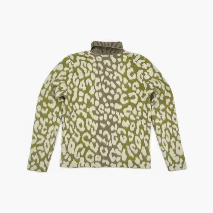 Dior Dior Leopard Pattern High Neck Sweater 0079 Size US M / EU 48-50 / 2 - 3 Thumbnail