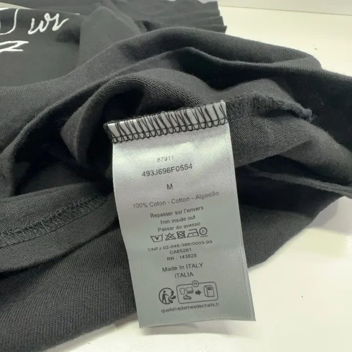 Dior Dior Logo Print Short Sleeve T-Shirt 0079 Size US M / EU 48-50 / 2 - 4 Thumbnail