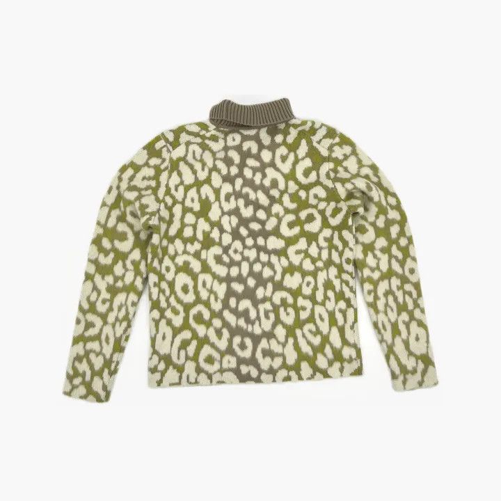 Dior Dior Leopard Pattern High Neck Sweater 0079 Size US M / EU 48-50 / 2 - 3 Thumbnail