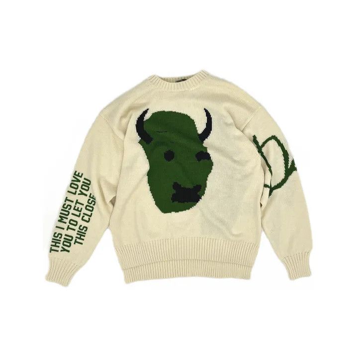 Dior Dior x Travis Scott Abstract Pattern Knit Sweater 0079 Size US M / EU 48-50 / 2 - 2 Thumbnail