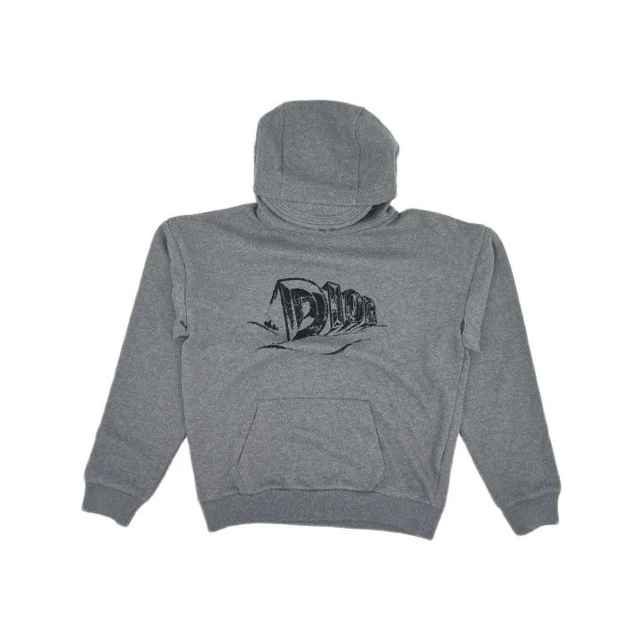 Dior Dior Logo Printed Hoodie for Men 0079 Size US M / EU 48-50 / 2 - 2 Thumbnail