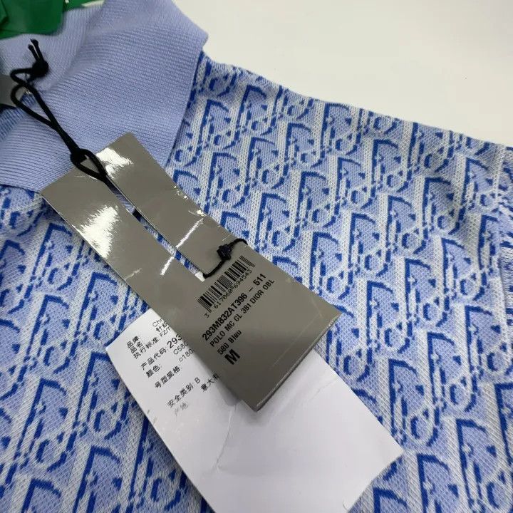 Dior Dior SS23 Logo Short Sleeve Polo Shirt 0079 Size US M / EU 48-50 / 2 - 5 Thumbnail