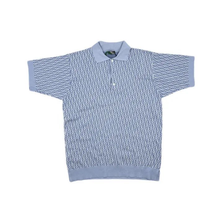 Dior Dior SS23 Logo Short Sleeve Polo Shirt 0079 Size US M / EU 48-50 / 2 - 2 Thumbnail