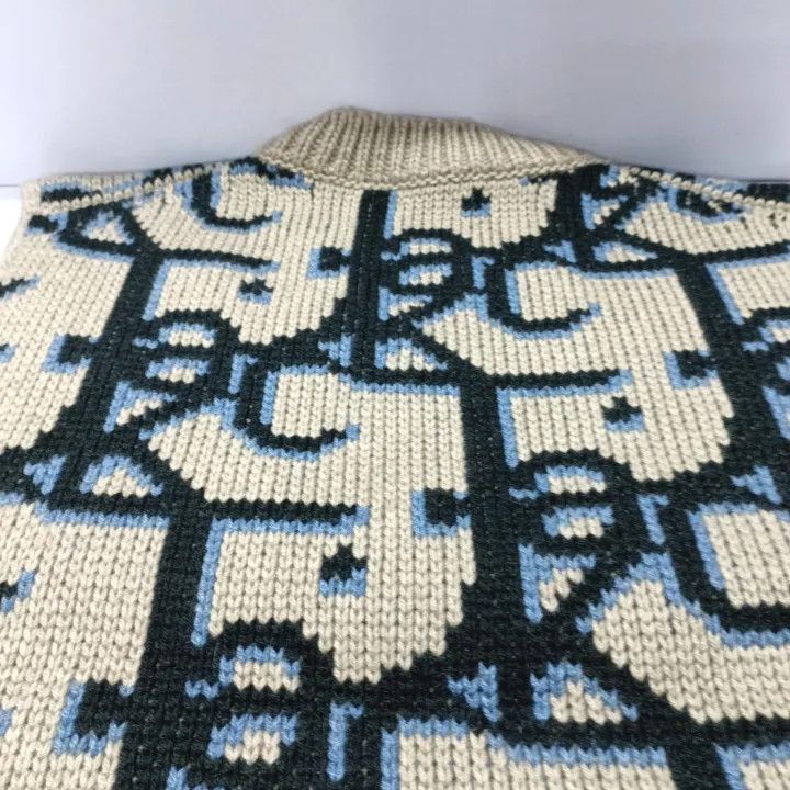 Dior Dior x Travis Scott Logo Knit Vest 0079 Size US M / EU 48-50 / 2 - 6 Thumbnail