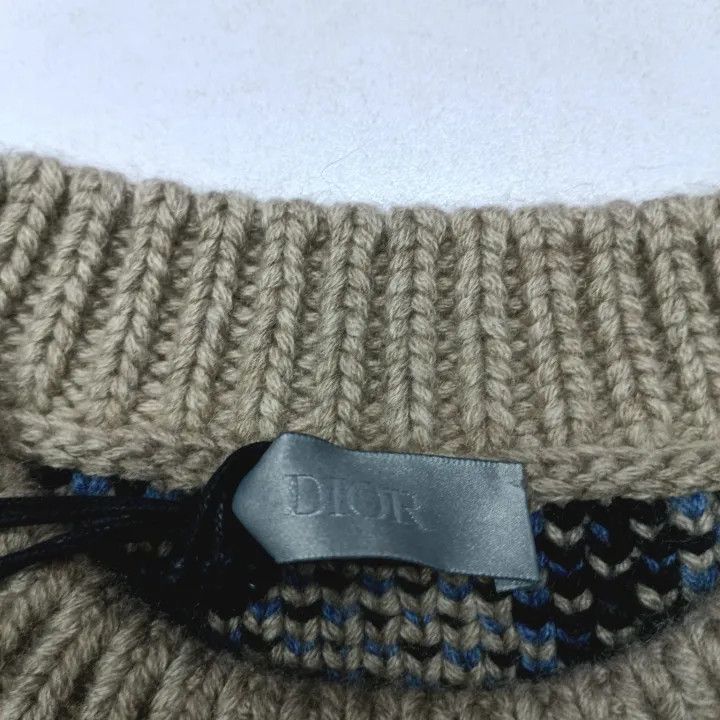 Dior Dior x Travis Scott Logo Knit Vest 0079 Size US M / EU 48-50 / 2 - 3 Thumbnail