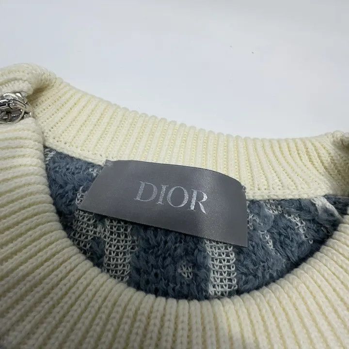 Dior Dior Letter Logo Print Long Sleeve Sweater 0079 Size US M / EU 48-50 / 2 - 6 Thumbnail