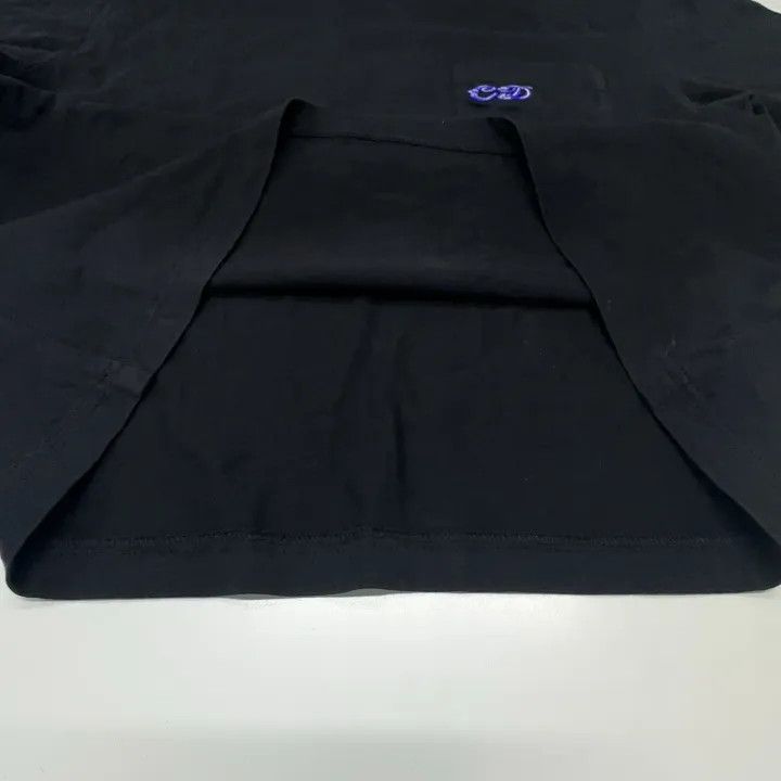 Dior Dior Black Logo Embroidered Short Sleeve T-Shirt 0079 Size US S / EU 44-46 / 1 - 10 Thumbnail