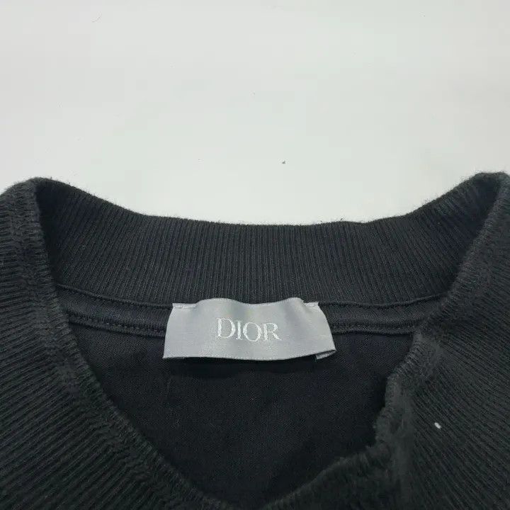Dior Dior Black Logo Embroidered Short Sleeve T-Shirt 0079 Size US S / EU 44-46 / 1 - 4 Thumbnail