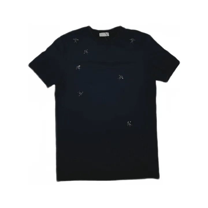 Dior Dior Black Bee Logo Short Sleeve T-shirt 0079 Size US S / EU 44-46 / 1 - 2 Thumbnail