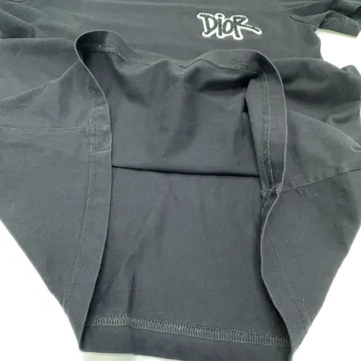 Dior Dior Shawn Stussy Black Oversized Short Sleeve Tee 0079 Size US S / EU 44-46 / 1 - 10 Thumbnail