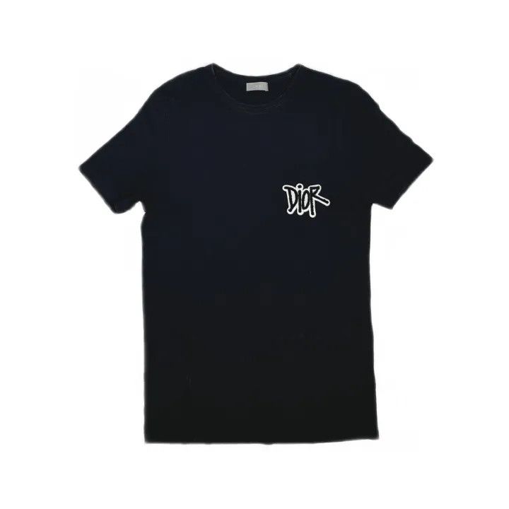 Dior Dior Shawn Stussy Black Oversized Short Sleeve Tee 0079 Size US S / EU 44-46 / 1 - 2 Thumbnail