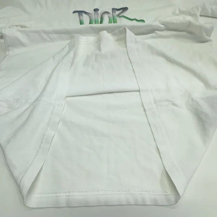 Dior Dior Shawn Stussy Gradient Embroidered T-Shirt 0079 Size US S / EU 44-46 / 1 - 10 Thumbnail