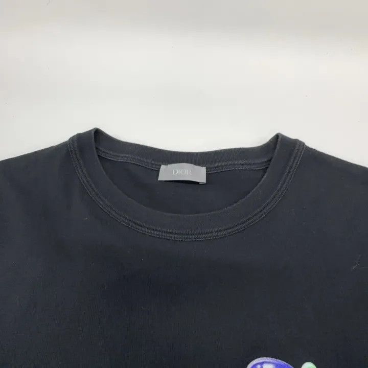 Dior Dior x Kenny Scharf Logo Knit T-Shirt 0079 Size US S / EU 44-46 / 1 - 6 Thumbnail