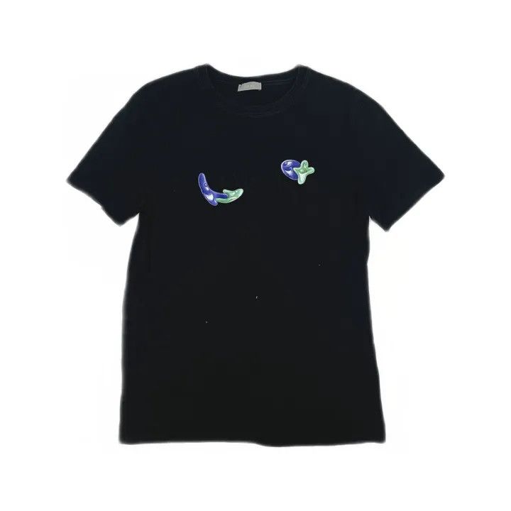 Dior Dior x Kenny Scharf Logo Knit T-Shirt 0079 Size US S / EU 44-46 / 1 - 2 Thumbnail
