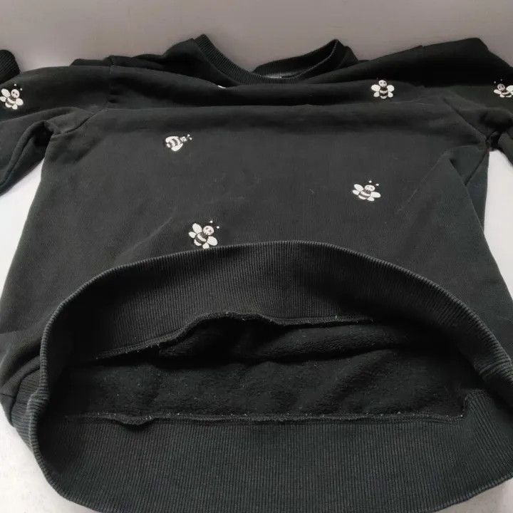 Dior Dior x Kaws Black Bee Print Sweatshirt 0079 Size US S / EU 44-46 / 1 - 9 Thumbnail