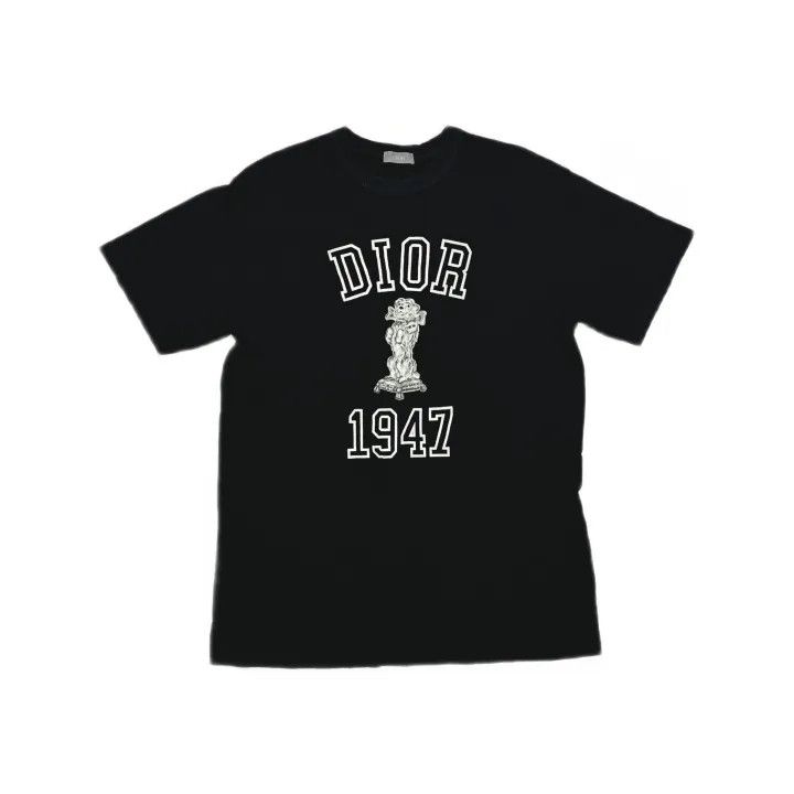 Dior Dior Black Short Sleeve T-Shirt with Print 0079 Size US S / EU 44-46 / 1 - 2 Thumbnail