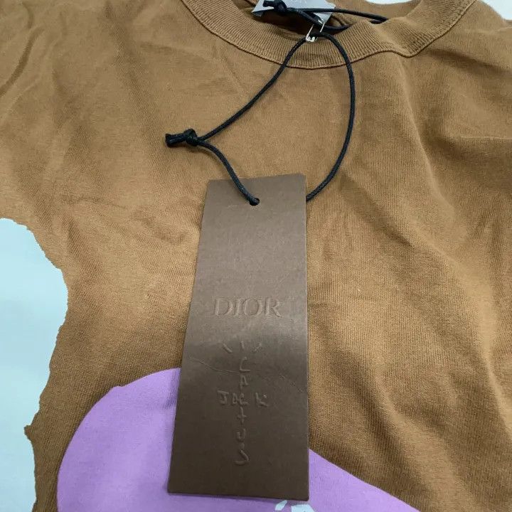 Dior Dior x Travis Scott Graphic Relaxed T-Shirt 0079 Size US S / EU 44-46 / 1 - 5 Thumbnail
