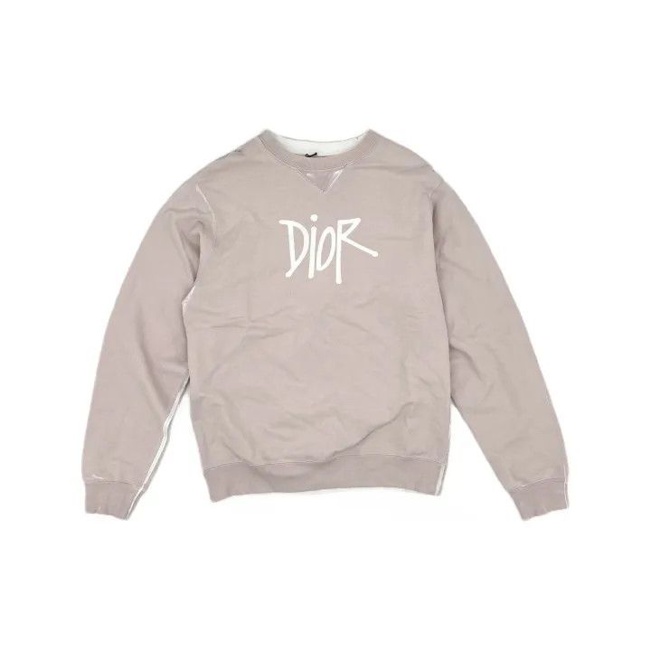 Dior Dior Shawn Stussy Oversized Logo Sweatshirt 0079 Size US S / EU 44-46 / 1 - 2 Thumbnail