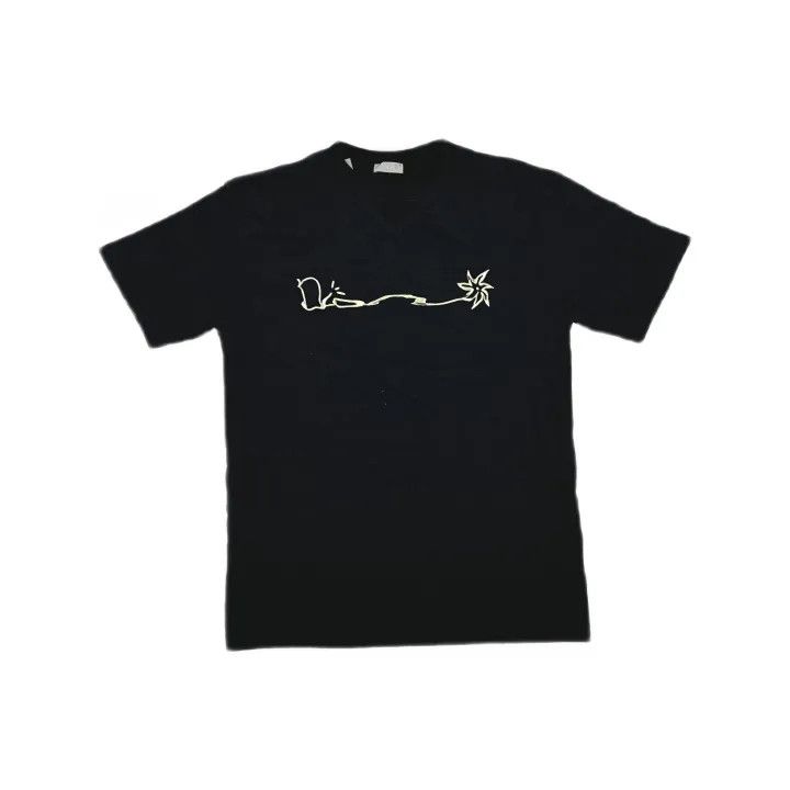 Dior Dior x Travis Scott Black Short Sleeve Tee 0079 Size US S / EU 44-46 / 1 - 2 Thumbnail
