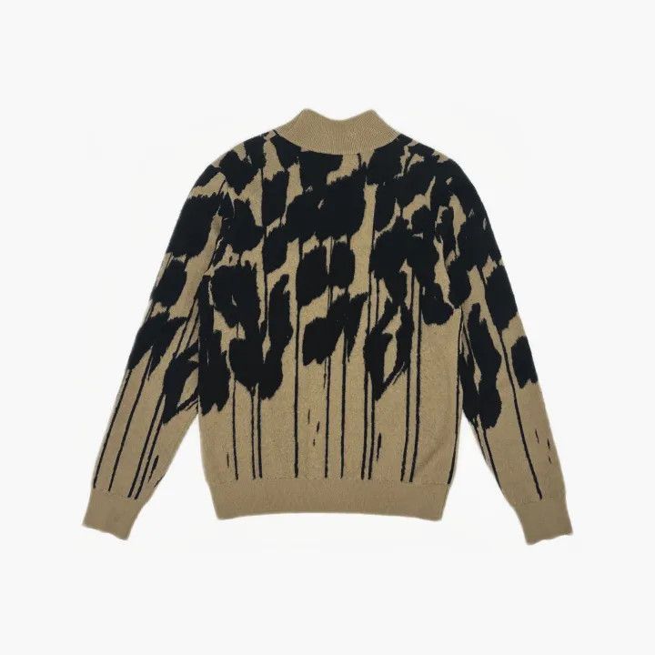 Dior Dior Goat Wool Pattern Turtleneck Sweater 0079 Size US S / EU 44-46 / 1 - 3 Thumbnail