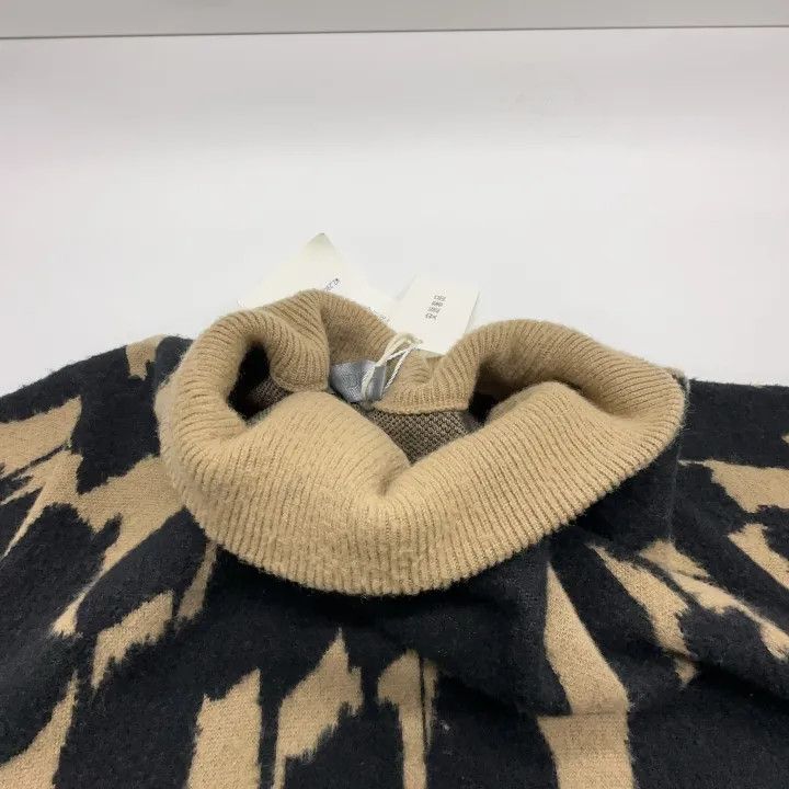 Dior Dior Goat Wool Pattern Turtleneck Sweater 0079 Size US S / EU 44-46 / 1 - 6 Thumbnail