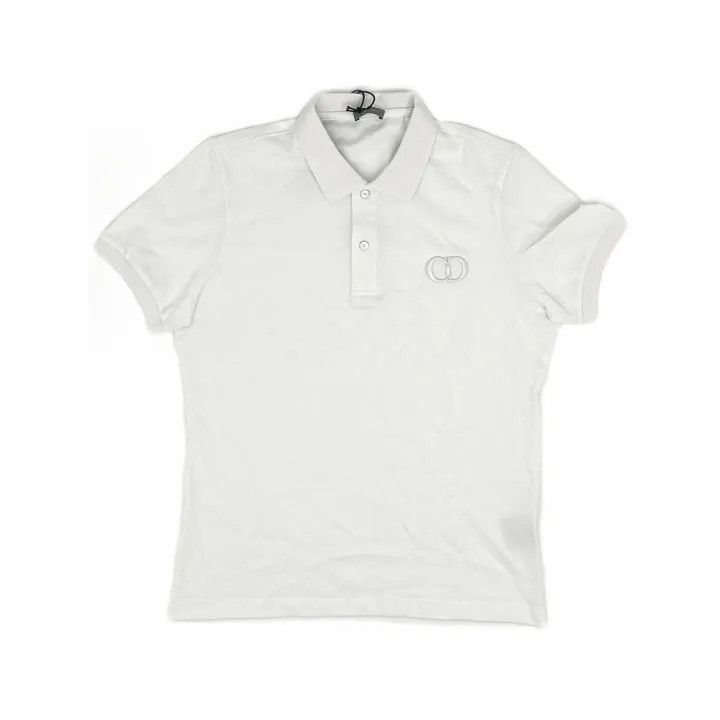 Dior Dior White Casual Polo Shirt for Men 0079 Size US S / EU 44-46 / 1 - 2 Thumbnail