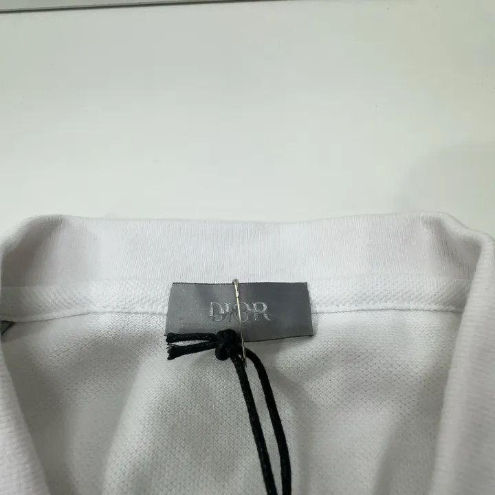 Dior Dior White Casual Polo Shirt for Men 0079 Size US S / EU 44-46 / 1 - 4 Thumbnail