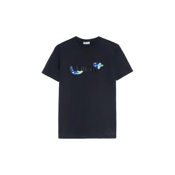 Dior Dior x Kenny Scharf Black Graphic Tee 0079 Size US S / EU 44-46 / 1 - 2 Thumbnail