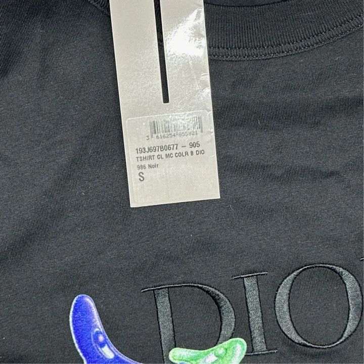 Dior Dior x Kenny Scharf Black Graphic Tee 0079 Size US S / EU 44-46 / 1 - 3 Thumbnail