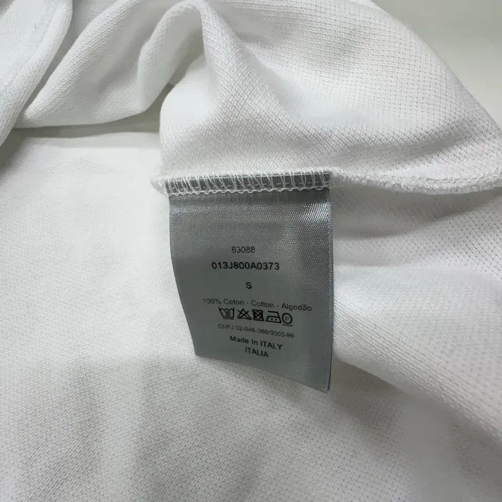 Dior Dior Casual Embroidered Logo Short Sleeve Polo 0079 Size US S / EU 44-46 / 1 - 6 Thumbnail